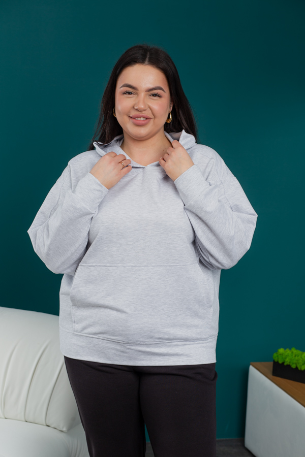 img_0640 Жіноча кофта 24.2270 48(XL), 50(2XL), колір меланж - Зображення 1