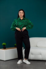 Штани 24.2344 б Льон, колір Чорний, 50(ХХL), 52(3XL), 54(4XL) - Зображення 4