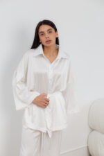Костюм 24.2381 н Шовк Армані, колір Білий, 42(S)-44(M), 46(L)-48(XL) - Зображення 4