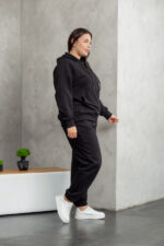 Костюм 23.2208 б Трикотаж петля, колір Чорний, 48(XL), 50(ХХL), 52(3XL) - Зображення 2