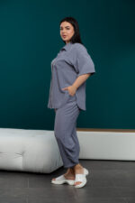 Жіночий костюм 24.2327 48(Xl), 50(2XL), 52(3XL), колір сірий - Зображення 2
