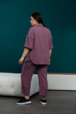 Жіночий костюм 24.2327 48(Xl), 50(2XL), 52(3XL), колір лавандовий - Зображення 3