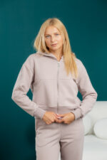 Костюм 24.2436 н Трикотаж петля, колір Світле латте, 40(XS), 42(S), 44(М) - Зображення 4