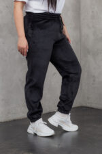 Жіночі штани 23.2172 48(XL), 50(2XL), 52(3XL), колір вугільно-чорний - Зображення 2