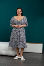 Жіноча сукня 24.2335 48(XL), 50(2XL), колір чорний