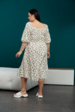 Жіноча сукня 24.2335 48(XL), 50(2XL), колір кремовий - Зображення 3