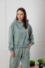 Костюм жіночий Aksan 24.2288 40(XS),42(S),44(M) колір оливковий - Зображення 4