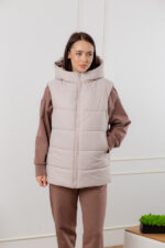 Жилетка Aksan 23.2164 42(S),44(M),46(L),48(XL) колір топлене молоко - Зображення 4
