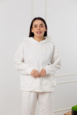 Жіночий костюм 24.2268 42(S), 44(M), 46(L), 48(XL), колір молочний - Зображення 4