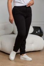 Штани Aksan 23.2090 50(2XL), 52(3XL), 54(4XL), 56(5XL) Колір Чорний - Зображення 4
