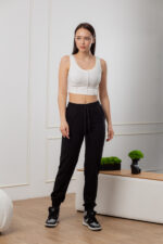 Hosen 20.493 Zweifaden-Strickstoff, Farbe Schwarz, 42(S), 44(M), 46(L) - Image 4