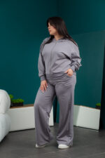 Костюм жіночий Aksan 24.2284 48(XL),50(2XL),52(3XL) колір темно - сірий - Зображення 2
