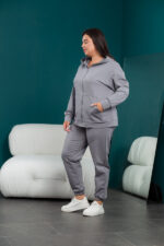 Жіночий костюм 24.2267 50(2XL), 52(3XL), 54(4XL), Колір Сірий - Зображення 2