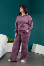 Костюм жіночий Aksan 24.2284 48(XL),50(2XL),52(3XL) колір какао - Зображення 2