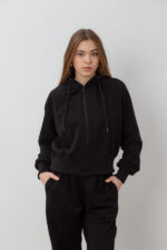 Костюм 23.2051 н Трикотаж петля, колір Чорний, 40(XS), 42(S) - Зображення 4