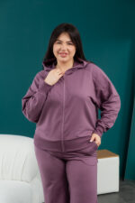 Костюм жіночий Aksan 24.2284 48(XL),50(2XL),52(3XL) колір какао - Зображення 4