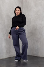 Жіночі штани 23.2181 46(L), 48(XL), 50(2Xl), колір темний графіт - Зображення 4