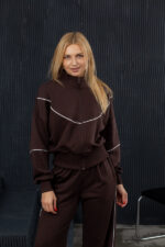 Костюм 24.2544 н Трикотаж петля, колір Темний шоколад, 40(XS), 42(S), 44(М) - Зображення 4