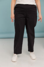 Жіночі штани 23.2221 48(XL), 50(2XL), 52(3XL), колір вугільний чорний - Зображення 2