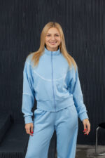 Костюм 24.2544 н Трикотаж петля, колір Небесний, 40(XS), 42(S), 44(М) - Зображення 4