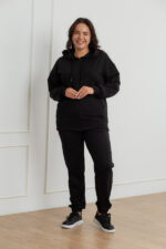 Костюм жіночий Aksan 23.2049 48(XL),50(2XL),52(3XL) колір вугільно - чорний