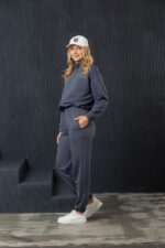 Костюм 24.2549 н Трикотаж петля, колір Графіт, 40(XS), 42(S), 44(М) - Зображення 2
