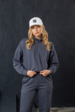 Костюм 24.2549 н Трикотаж петля, колір Графіт, 40(XS), 42(S), 44(М) - Зображення 4