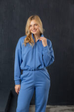 Костюм 24.2549 н Трикотаж петля, колір Блакитний, 40(XS), 42(S), 44(М) - Зображення 4