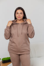Костюм Aksan 23.2049 54(4XL), 56(5XL), 58(6XL) Колір Капучіно - Зображення 4