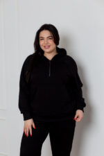 Костюм 24.2541 б Трикотаж петля, колір Чорний, 48(XL), 50(ХХL), 52(3XL) - Зображення 4