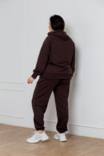 Костюм 24.2541 б Трикотаж петля, колір Темний шоколад, 48(XL), 50(ХХL), 52(3XL) - Зображення 3