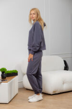 Костюм 24.2409 н Трикотаж петля, колір Графіт, 40(XS), 42(S), 44(М) - Зображення 2