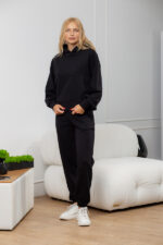 Костюм 24.2409 н Трикотаж петля, колір Чорний, 40(XS), 42(S), 44(М)
