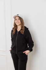 Костюм 25.2567 н Трикотаж петля, колір Чорний, 40(XS), 42(S), 44(М) - Зображення 4