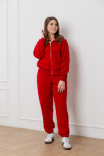 Костюм 25.2567 н Трикотаж петля, колір Червоний, 40(XS), 42(S), 44(М)