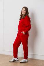 Костюм 25.2567 н Трикотаж петля, колір Червоний, 40(XS), 42(S), 44(М) - Зображення 2