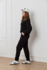 Костюм 25.2566 н Трикотаж петля, колір Чорний, 40(XS), 42(S), 44(М) - Зображення 2