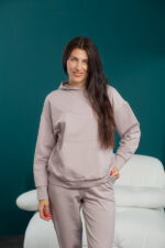Жіночий костюм 24.2268 42(S), 44(M), 46(L), 48(XL), Колір Світле латте - Зображення 4