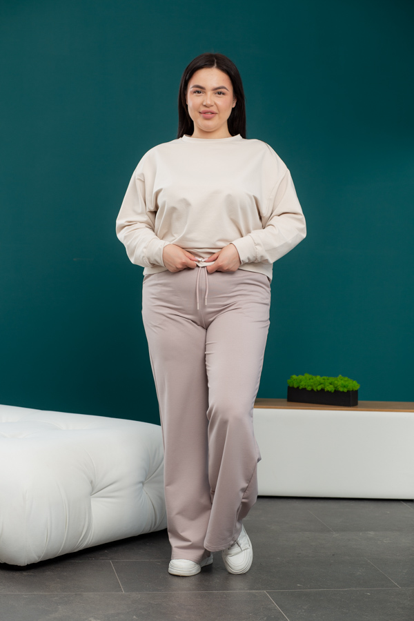 img_5540-2 Жіночі штани 24.2261 48(XL), 50(2XL), 52(3XL), колір лате - Зображення 1
