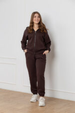 Костюм 25.2567 н Трикотаж петля, колір Темний шоколад, 40(XS), 42(S), 44(М)