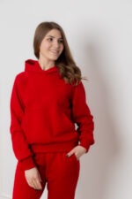 Костюм 25.2564 н Трикотаж петля, колір Червоний, 40(XS), 42(S), 44(М) - Зображення 4
