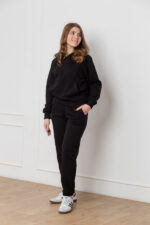 Костюм 25.2564 н Трикотаж петля, колір Чорний, 40(XS), 42(S), 44(М)