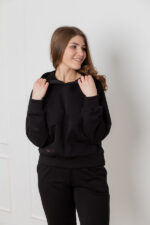 Костюм 25.2564 н Трикотаж петля, колір Чорний, 40(XS), 42(S), 44(М) - Зображення 4