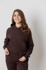 Костюм 25.2564 н Трикотаж петля, колір Темний шоколад, 40(XS), 42(S), 44(М) - Зображення 4