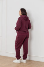 Костюм 25.2567 б Трикотаж петля, колір Темний марсал, 46(L), 48(XL), 50(ХХL) - Зображення 2