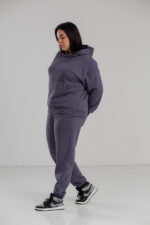 Жіночий костюм 23.2198 48(XL), 50(2XL), 52(3XL), колір темний графіт - Зображення 2