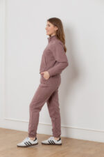 Костюм 25.2565 н Замш тонкий, колір Кавовий, 42(S), 44(М), 46(L), 48(XL) - Зображення 2