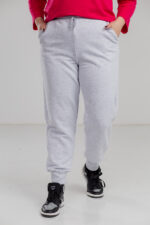 Жіночі штани 23.2194 48(XL), 50(2XL), 52(3XL), колір світлий меланж - Зображення 2