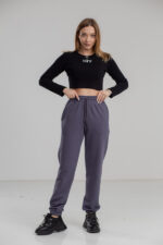 Жіночі штани 23.2195 40(XS), 42(S), 44(M), 46(L), колір графіт