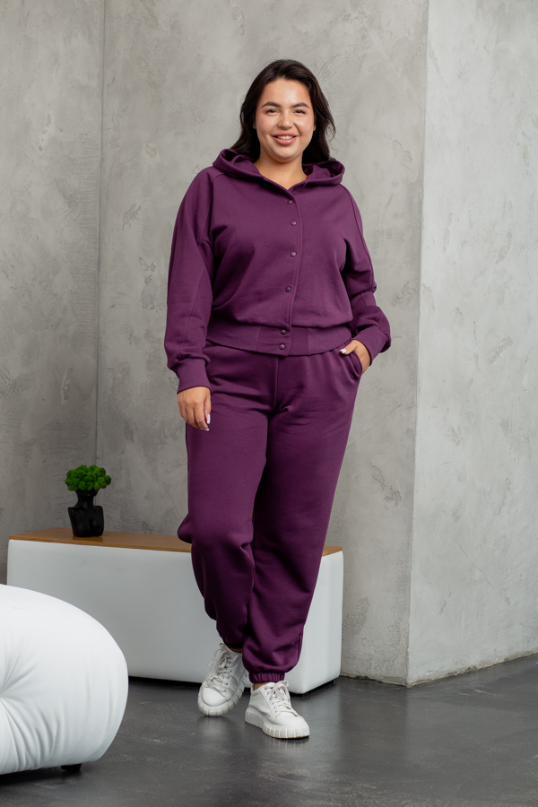img_6623 Костюм Aksan 24.2413 48(XL), 50(2XL) Колір сливовий - Зображення 1